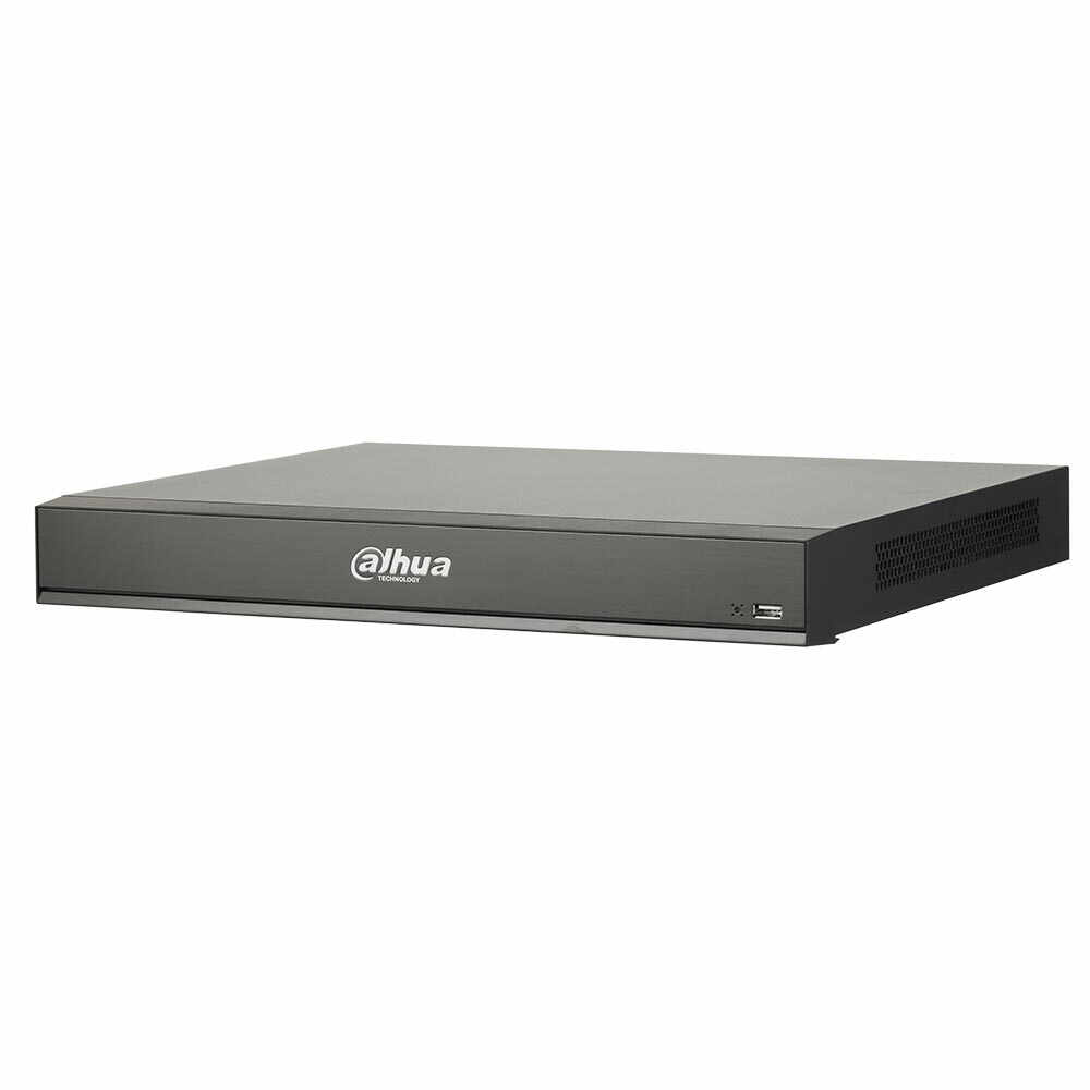 NVR Dahua NVR5216-8P-I/L, 16 canale, 24 MP, 320 Mbps, 8 PoE, functii smart