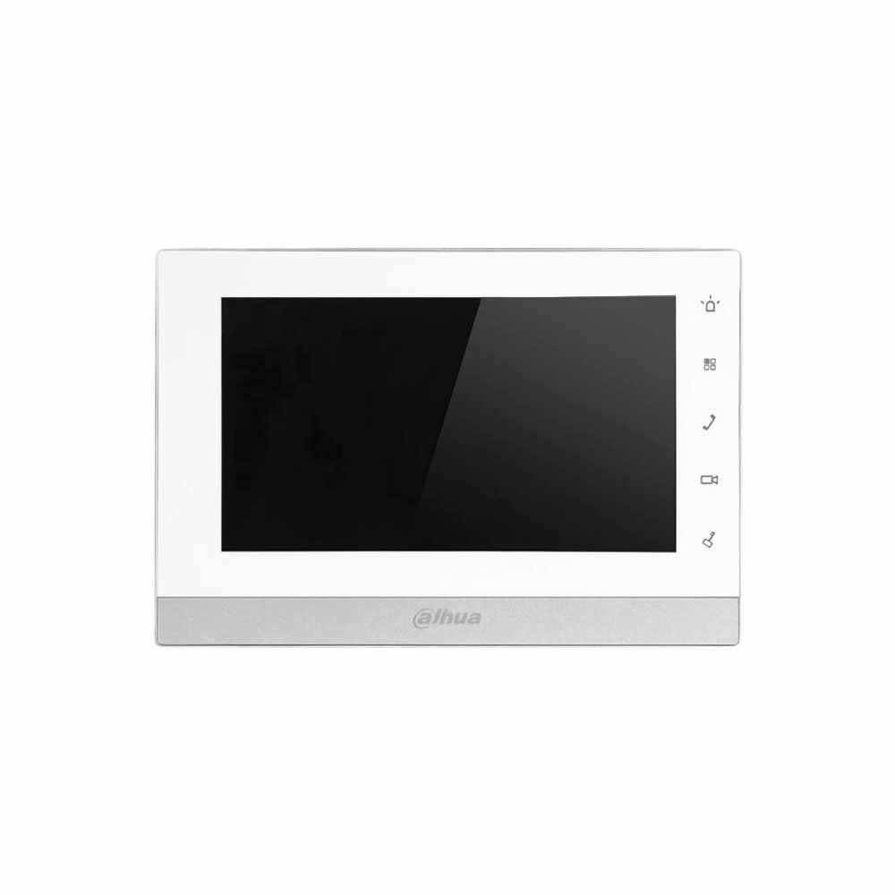 Videointerfon de interior IP Dahua VTH5222CH-S1, 7 inch, aparent, touch screen, slot card