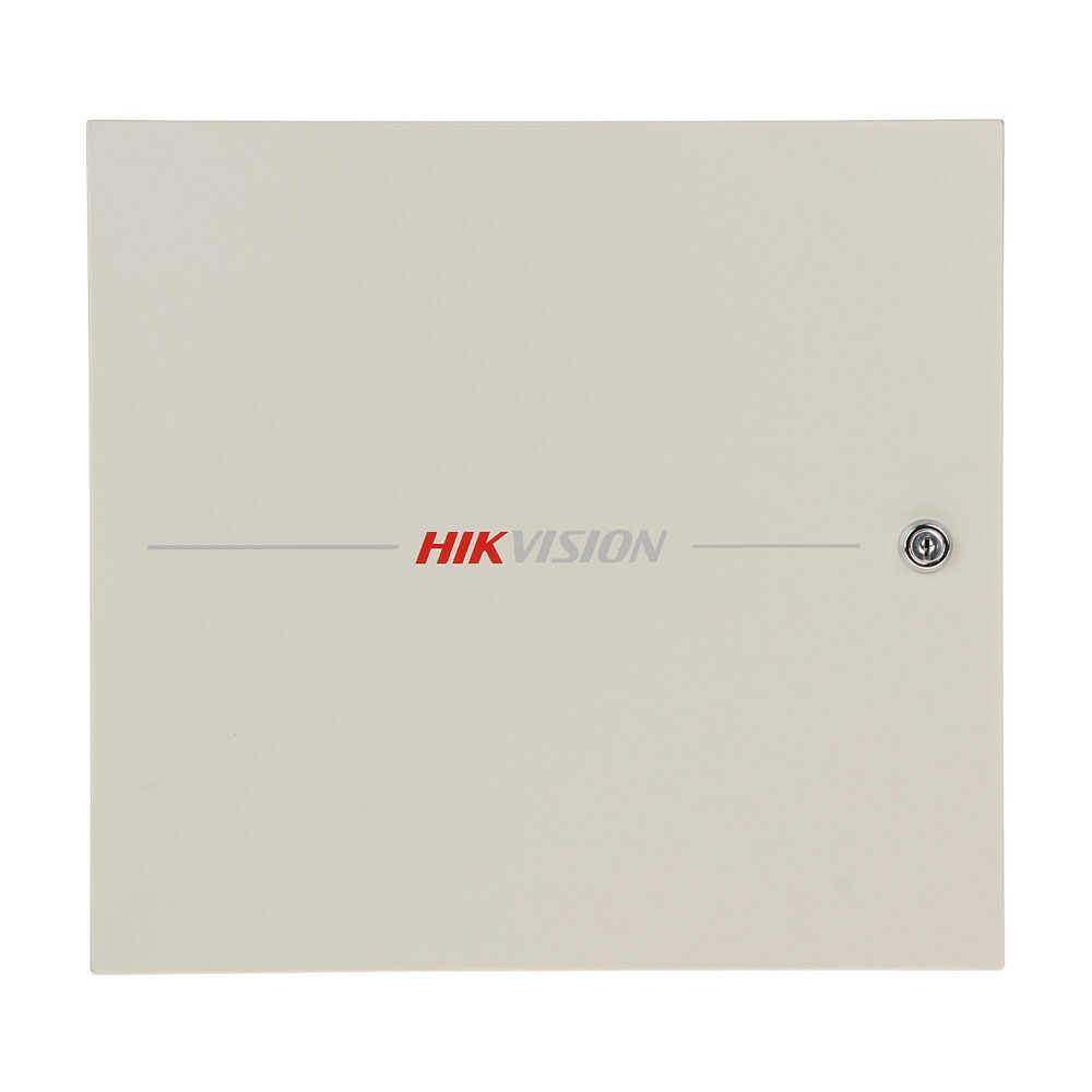 Centrala control acces Hikvision DS-K2602T, Wiegand, RS-485, 100.000 carduri, 300.000 evenimente, 6 iesiri, 2 usi
