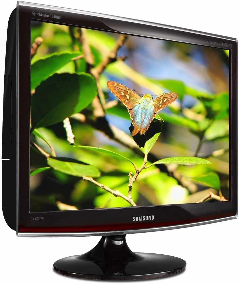 Monitor Samsung SyncMaster T240, 24 Inch LCD, 1920 x 1200, VGA, DVI, HDMI, Fara Picior, Grad B