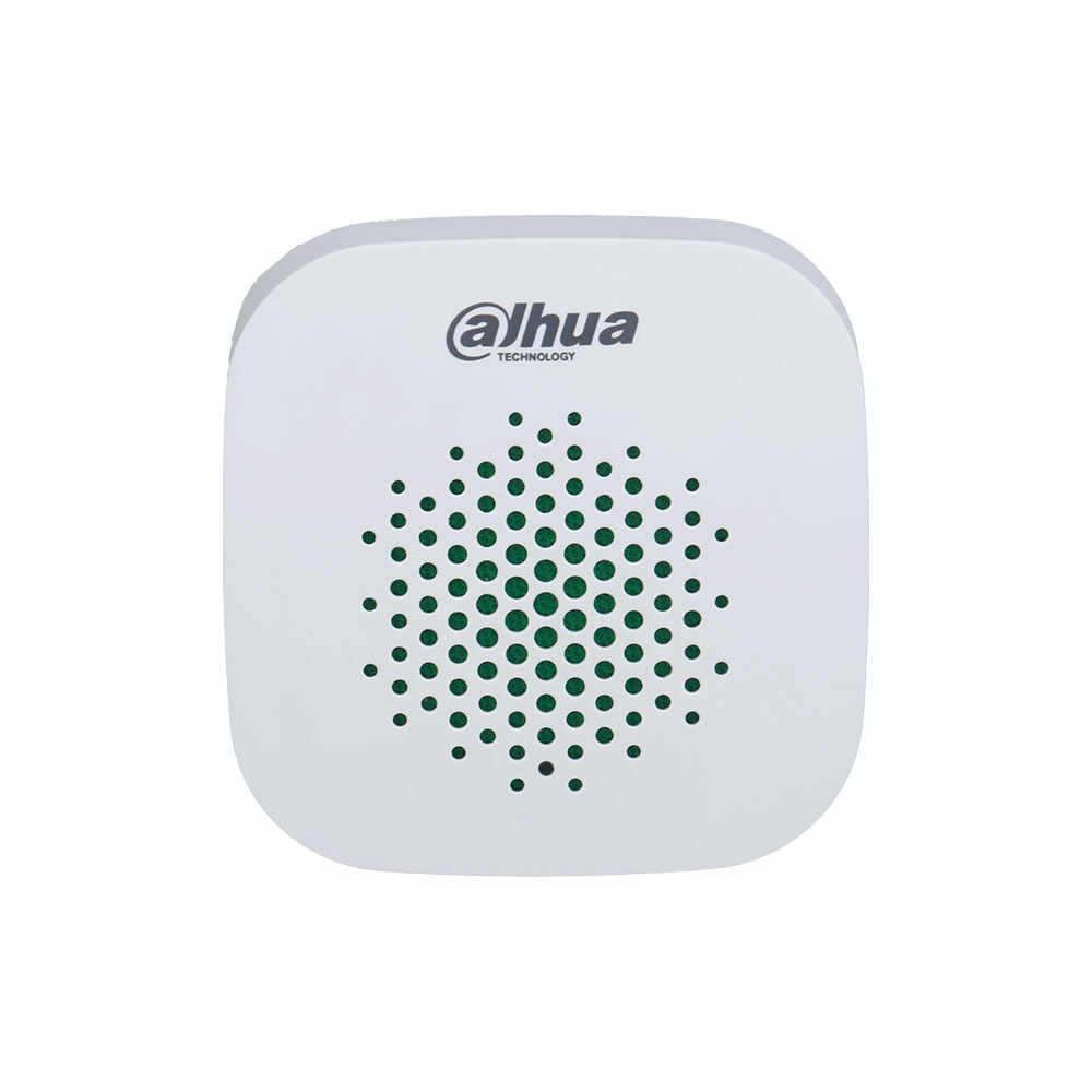 Sirena wireless de interior Dahua ARA12-W2, 105 dB, 868 MHz, RF 1000 m