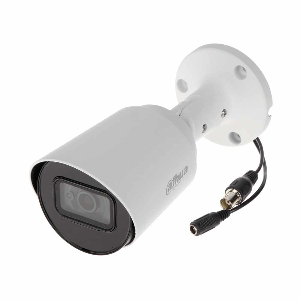 Camera supraveghere exterior Dahua Starlight HAC-HFW1230T-A-0360B, 2 MP, IR 30 m, 3.6 mm, microfon