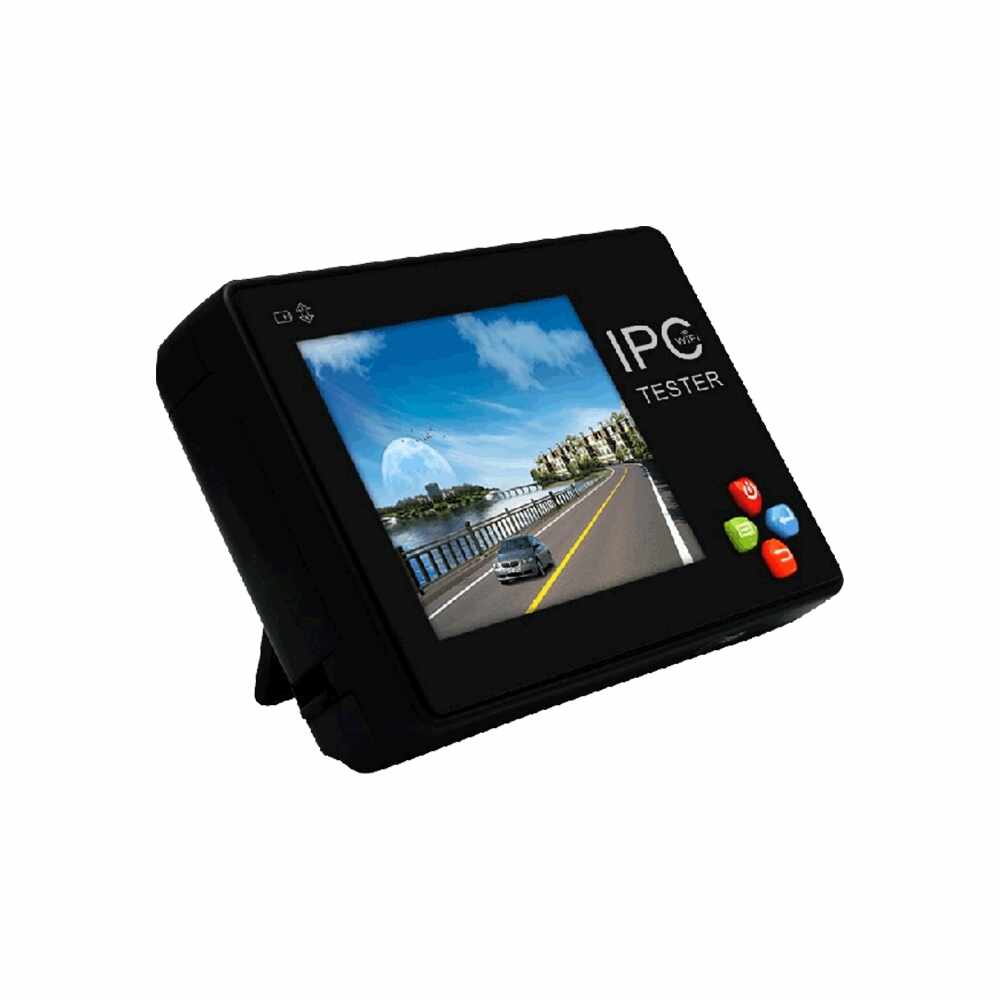 Tester portabil pentru camere IP / analogice T-1600, 3.5 inch, WiFi, touch screen
