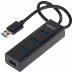 Hub 4 porturi USB 3.0 cu cablu 30 cm