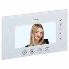 Monitor videointerfon 7 inch 800x600 M670W-S2 VIDOS alb, cu memorie apeluri, analogic