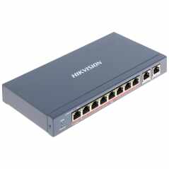Switch PoE Hikvision DS-3E0310HP-E 8xPoE 100Mbps + 2xUplink 1000Mbps