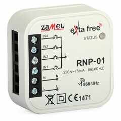 Transmiţător radio cu 4 canale Exta Free RNP-01