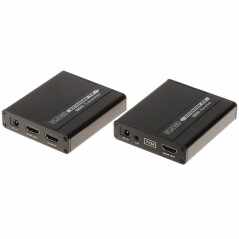 Kit extender HDMI 1080p +USB 70m pe cablu UTP cu HDMI passthrough