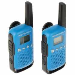Set 2 stații PMR Motorola-T42/blue 446.1 MHz...446.2 MHz