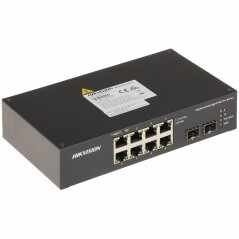 Switch PoE Hikvision DS-3T0510HP-E/HS CU 8 PORTURI + 2xSFP