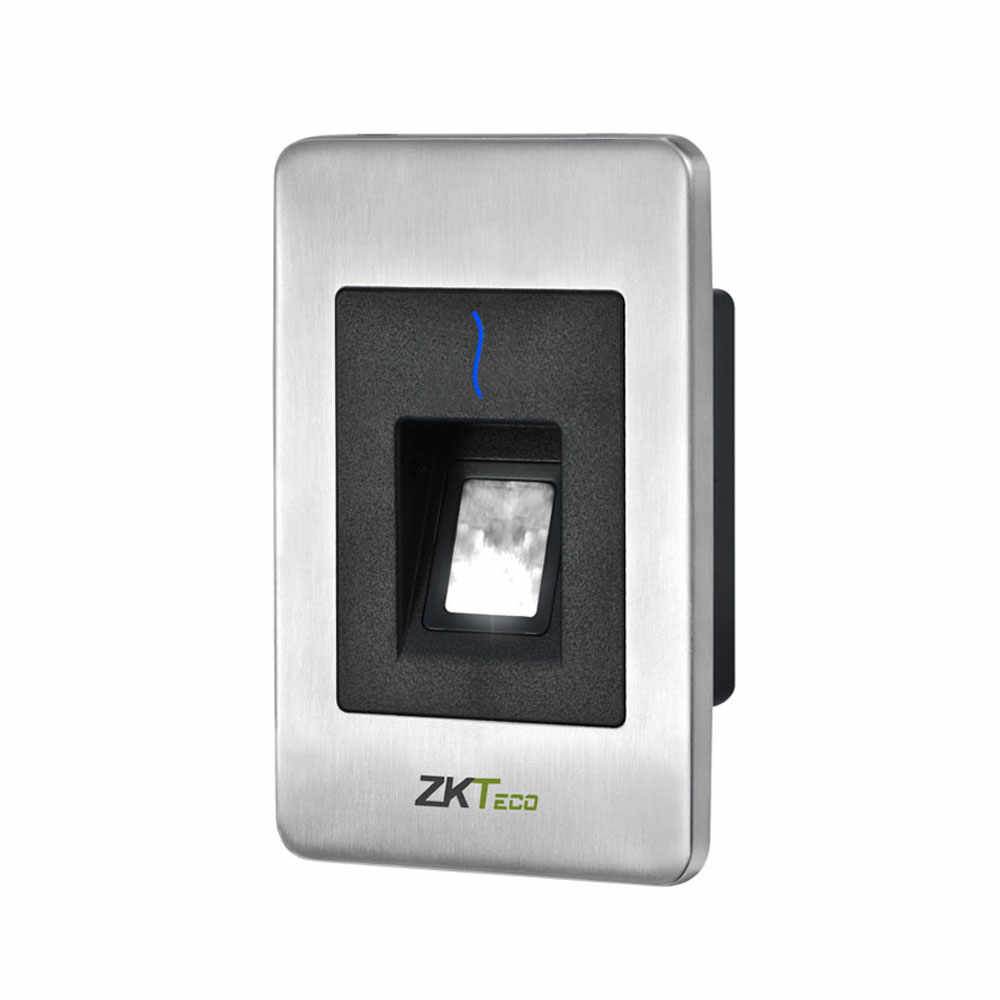 Cititor de proximitate standalone RFID ZKTeco ACC-ATLAS-FR1500A-2, Mifare, RS-485, 13.56 MHz, amprenta