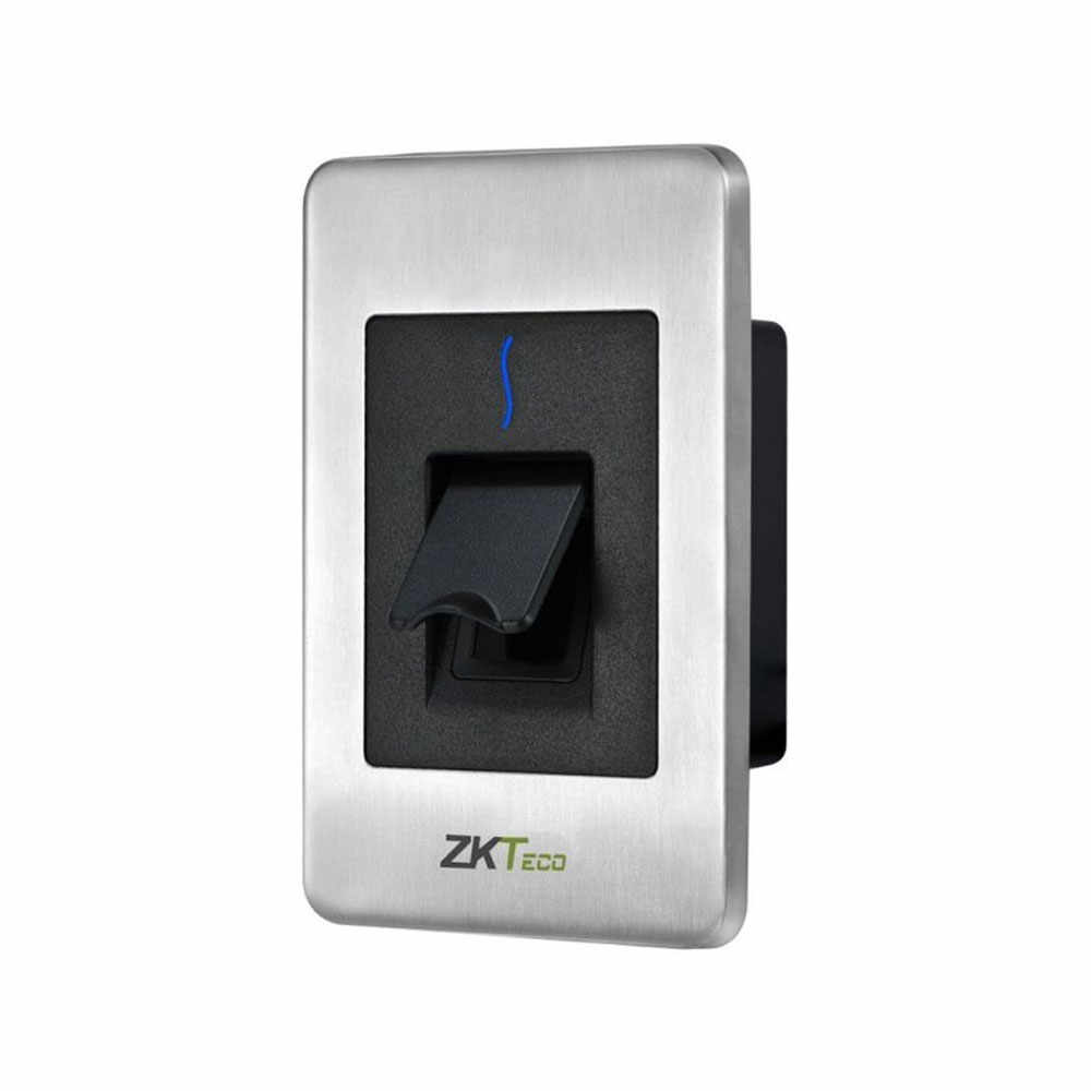 Cititor de proximitate standalone RFID ZKTeco ACC-ATLAS-FR1500A-WP-2, Mifare, RS-485, 13.56 MHz, amprenta
