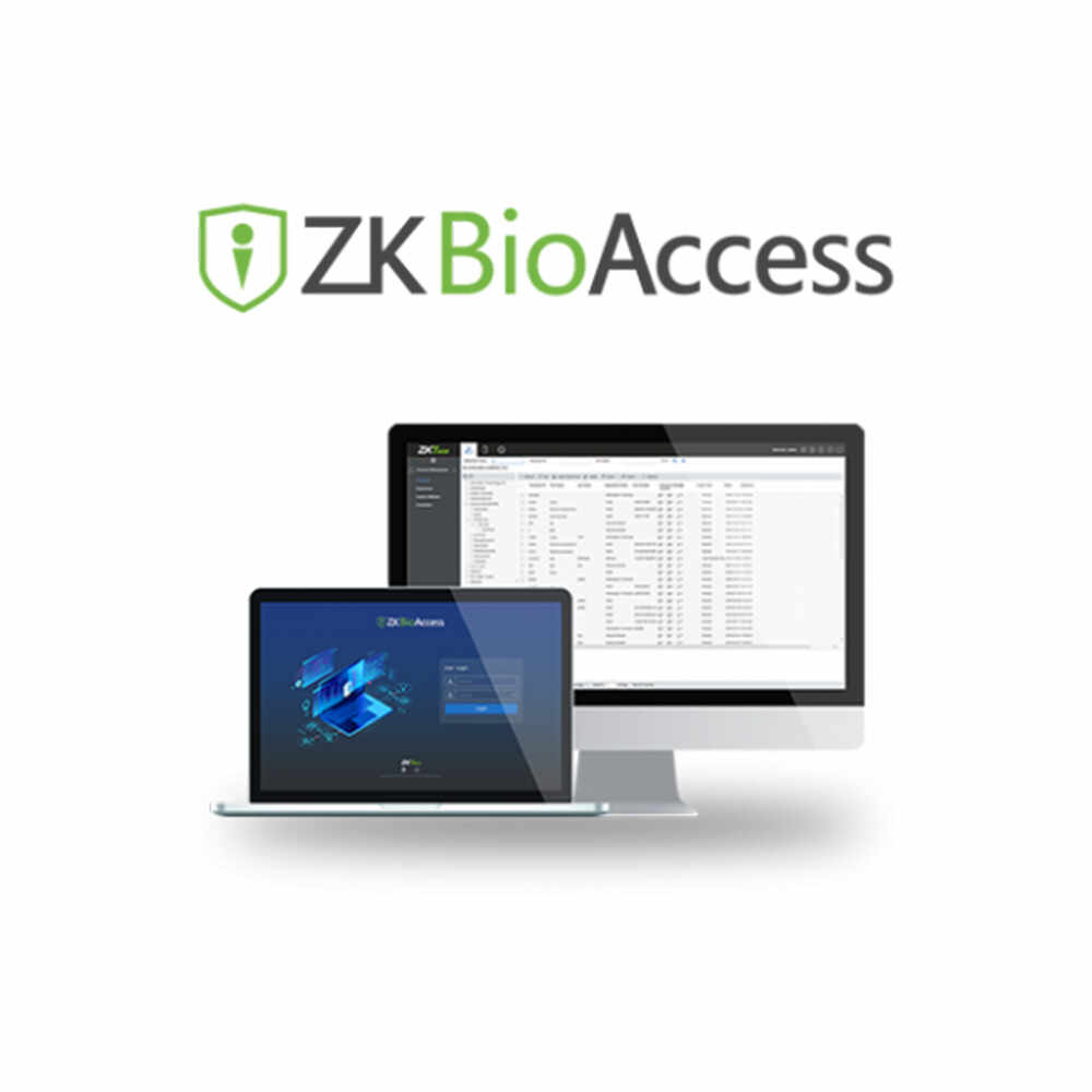Modul software control acces ZKTeco ZKBioAccess, 5.000 utilizatori, 25 usi
