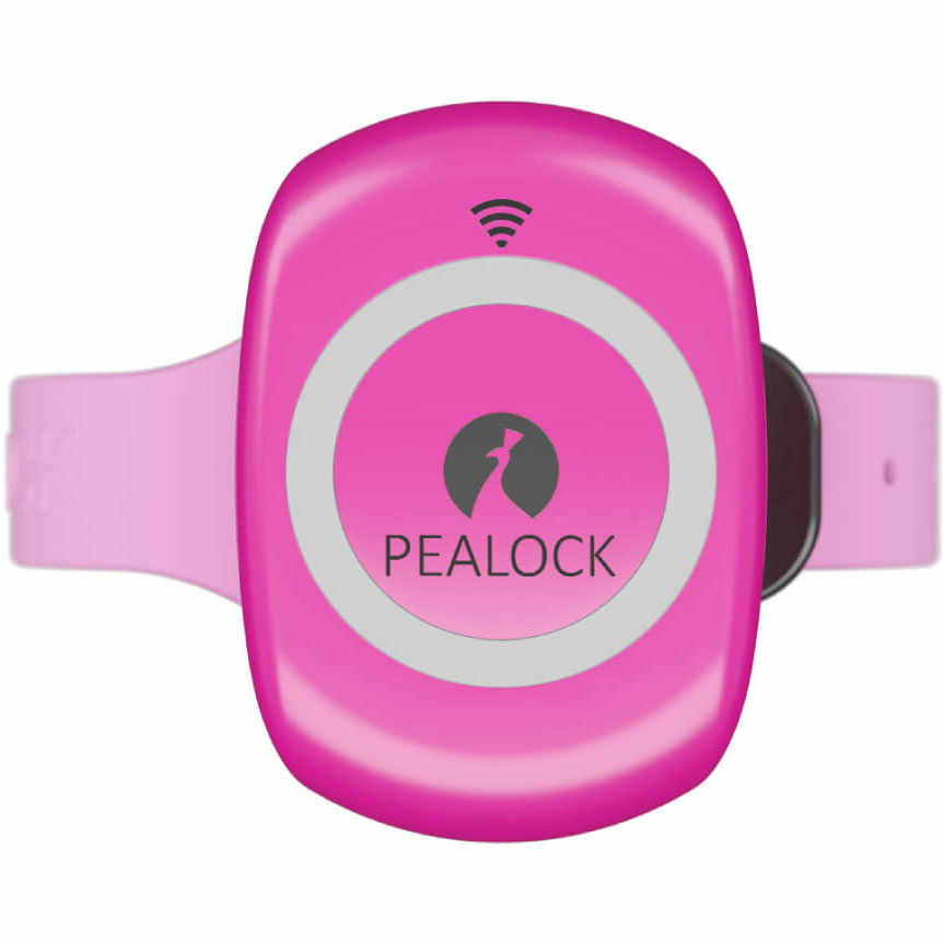 Pealock 1 - roz - Încuietoare inteligentă electronică