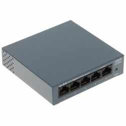 Switch TP-Link LS105G Desktop cu 5 porturi 10/100/1000Mbps, carcasa metal