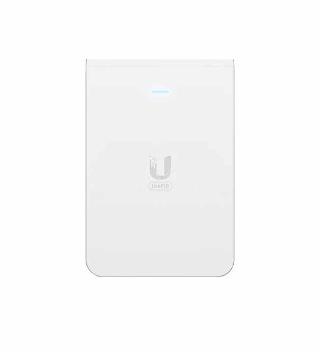 Acces Point Ubiquiti UniFi6 In-Wall, 4.8 Gbps Mbps, 2.4/5.0 GHz,4 porturi, 300 utilizatori, PoE
