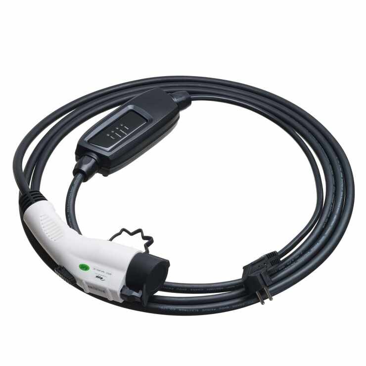 Cablu de incarcare masini electrice Type 1 16A Control Box 5m, AK-EC-05