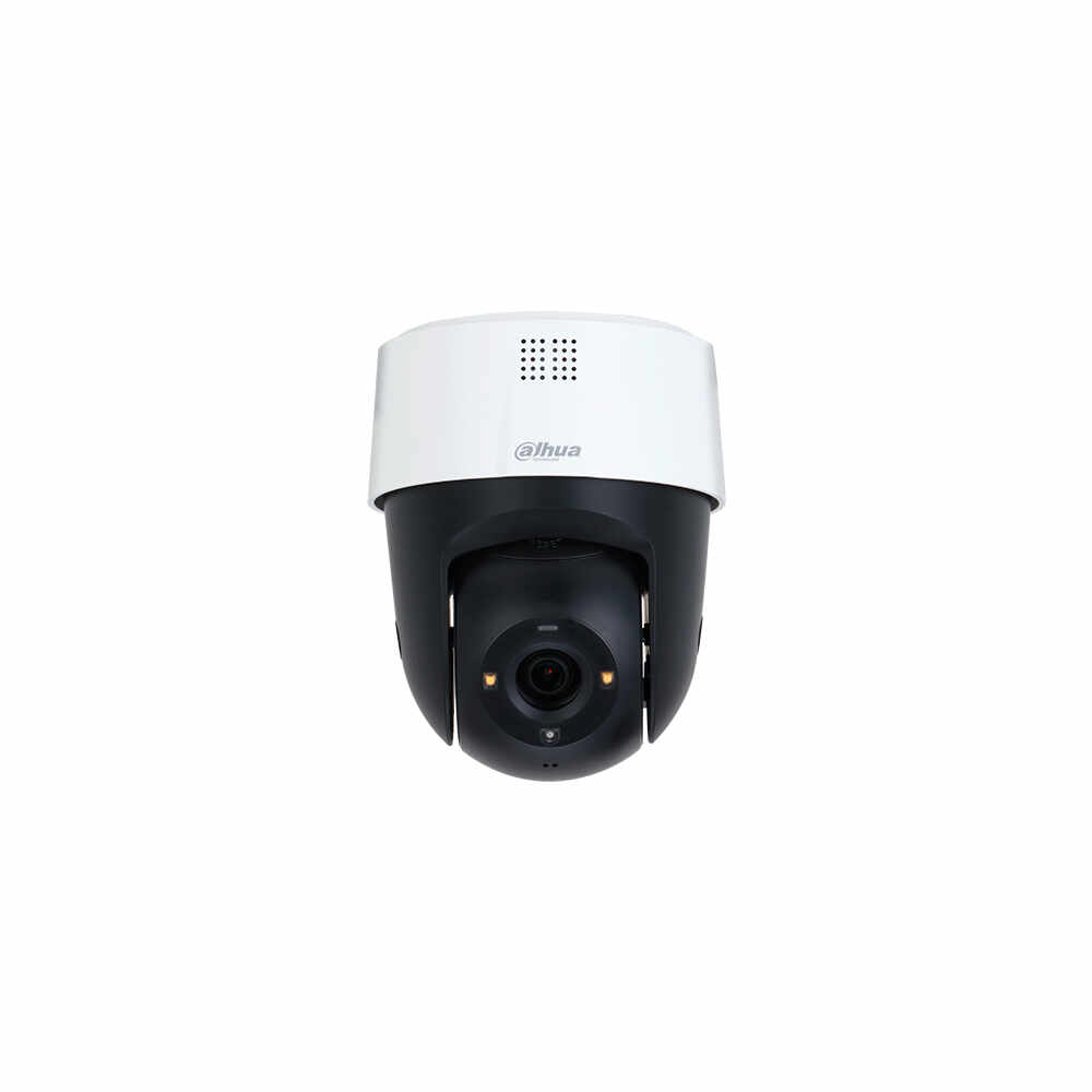 Camera supraveghere interior IP Dahua Full Color TiOC PT SD2A500-GN-A-PV, 5 MP, lumina alba 30 m, 4 mm, slot card, PoE