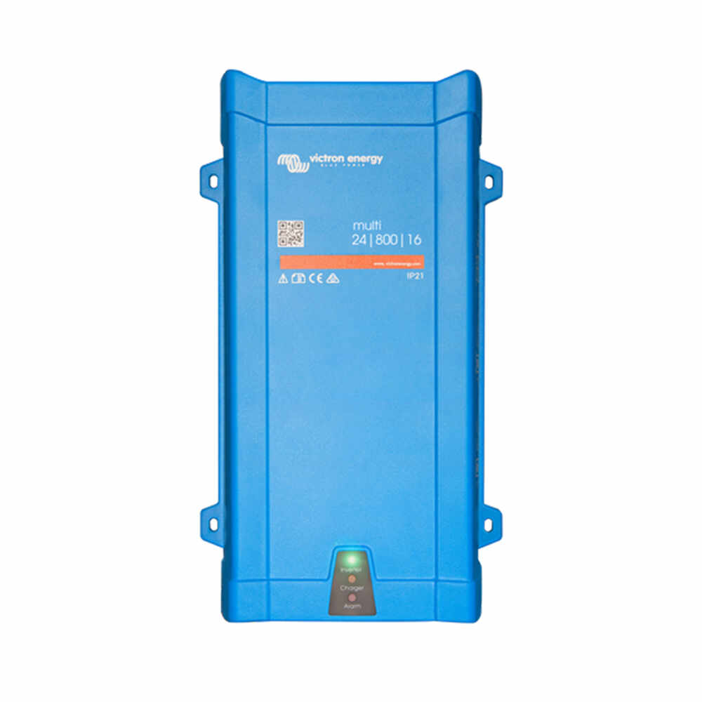 Invertor de baterie monofazat Victron MultiPlus PMP241800000, 24-800 VA, 700 W, incarcator