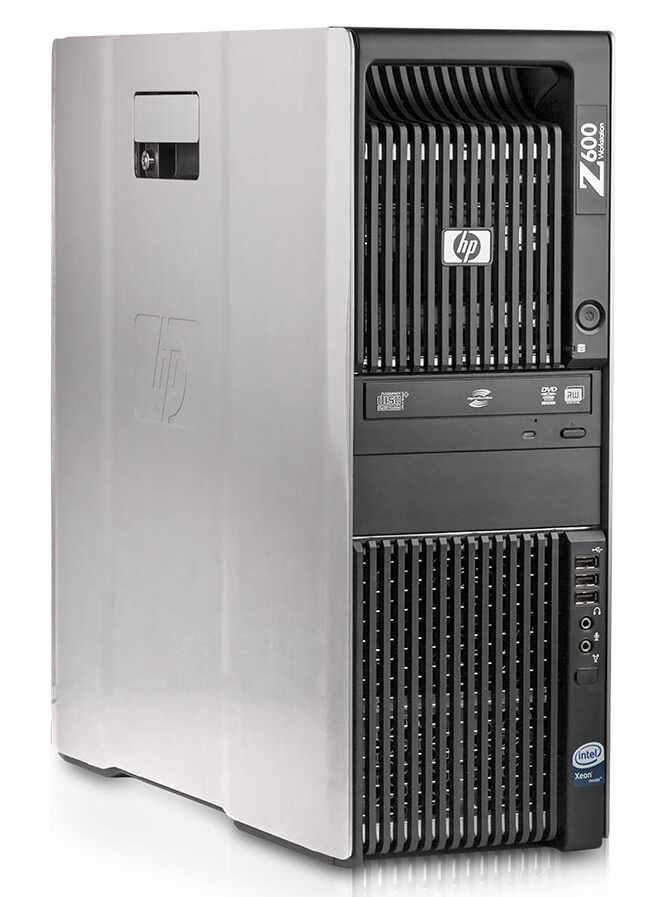 Workstation HP Z600, 2 x Intel Xeon Quad Core E5520 2.26GHz-2.53GHz, 8GB DDR3 ECC, 500GB SATA, DVD-ROM, Placa video AMD Radeon HD 7470/1GB