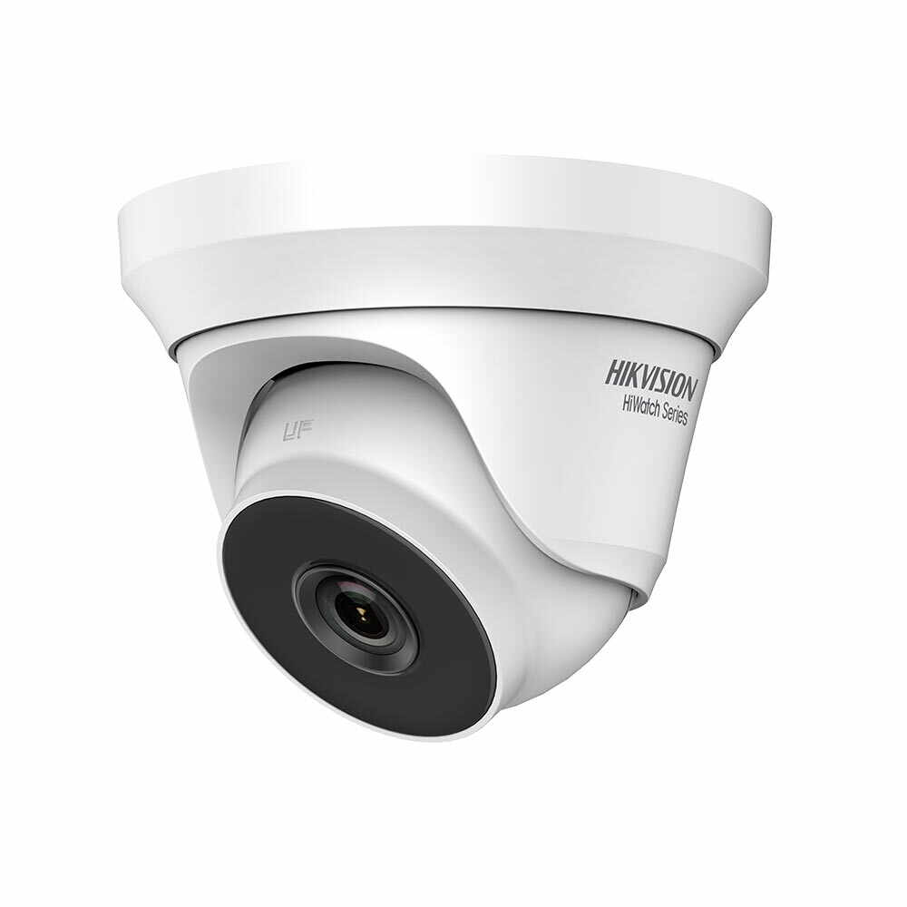 Camera supraveghere Dome Hikvision HiWatch HWT-T220-M-28, 2 MP, 2.8 mm, IR 40 m
