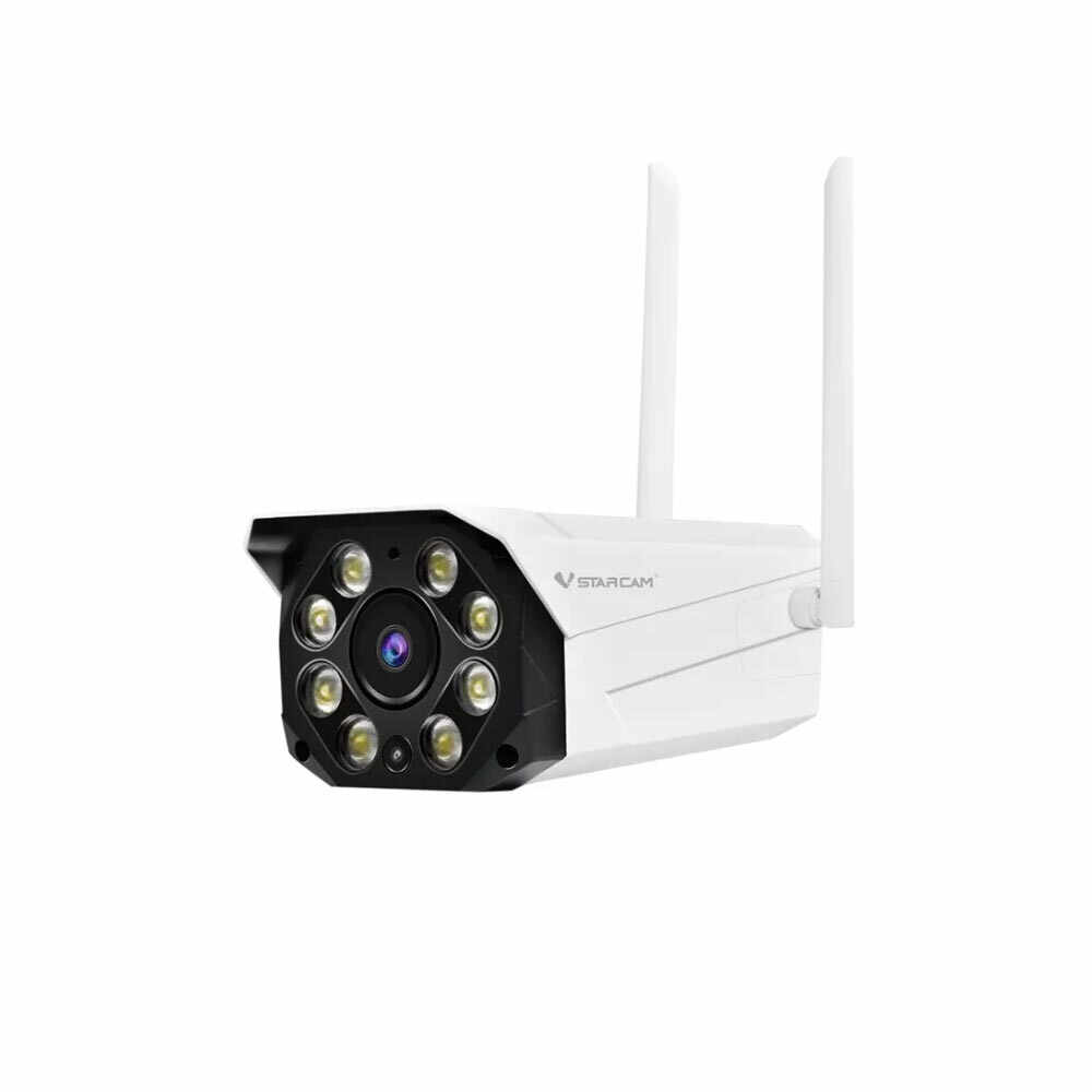 Camera supraveghere wireless GSM 4G VStarcam CG550, 3 MP, 3.6 mm, lumina alba/IR 30 m, microfon, difuzor, slot card, stroboscop