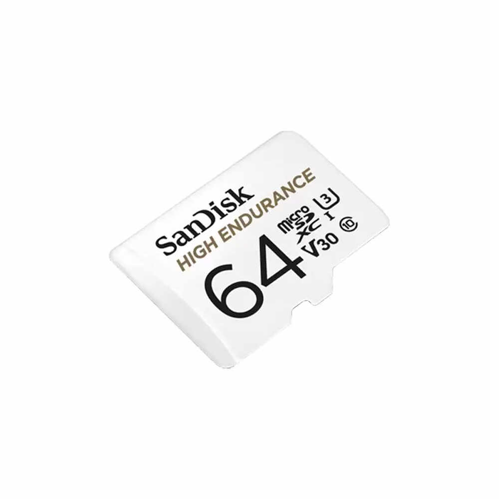 Card de memorie SanDisk HIGH Endurance MicroSD XC SDSQQNR-064G-GN6IA, 64 GB, U3, clasa 10, 100Mb/s + adaptor SD
