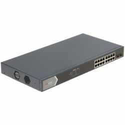 Switch Hikvision 16 PoE Gigabit DS-3E0518P-E/M + 2 SFP 125W