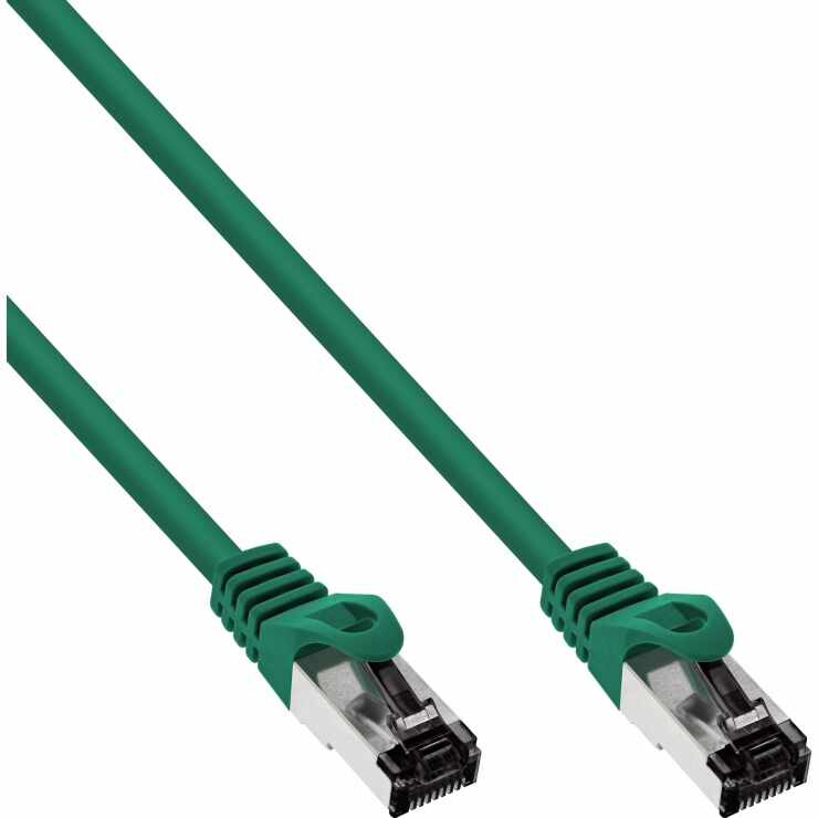 Cablu de retea RJ45 S/FTP PiMF Cat.8.1 LSOH 10m Verde, InLine IL78800G