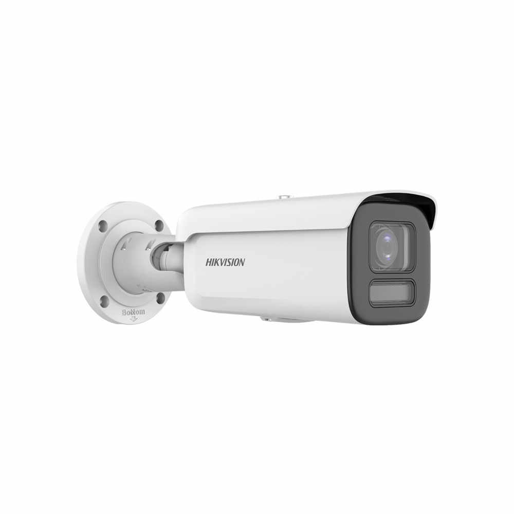 Camera supraveghere IP exterior Hikvision ColorVu DS-2CD2647G2T-LZS, 4 MP, 2.8 - 12 mm, motorizat, lumina alba 60 m, slot card, PoE