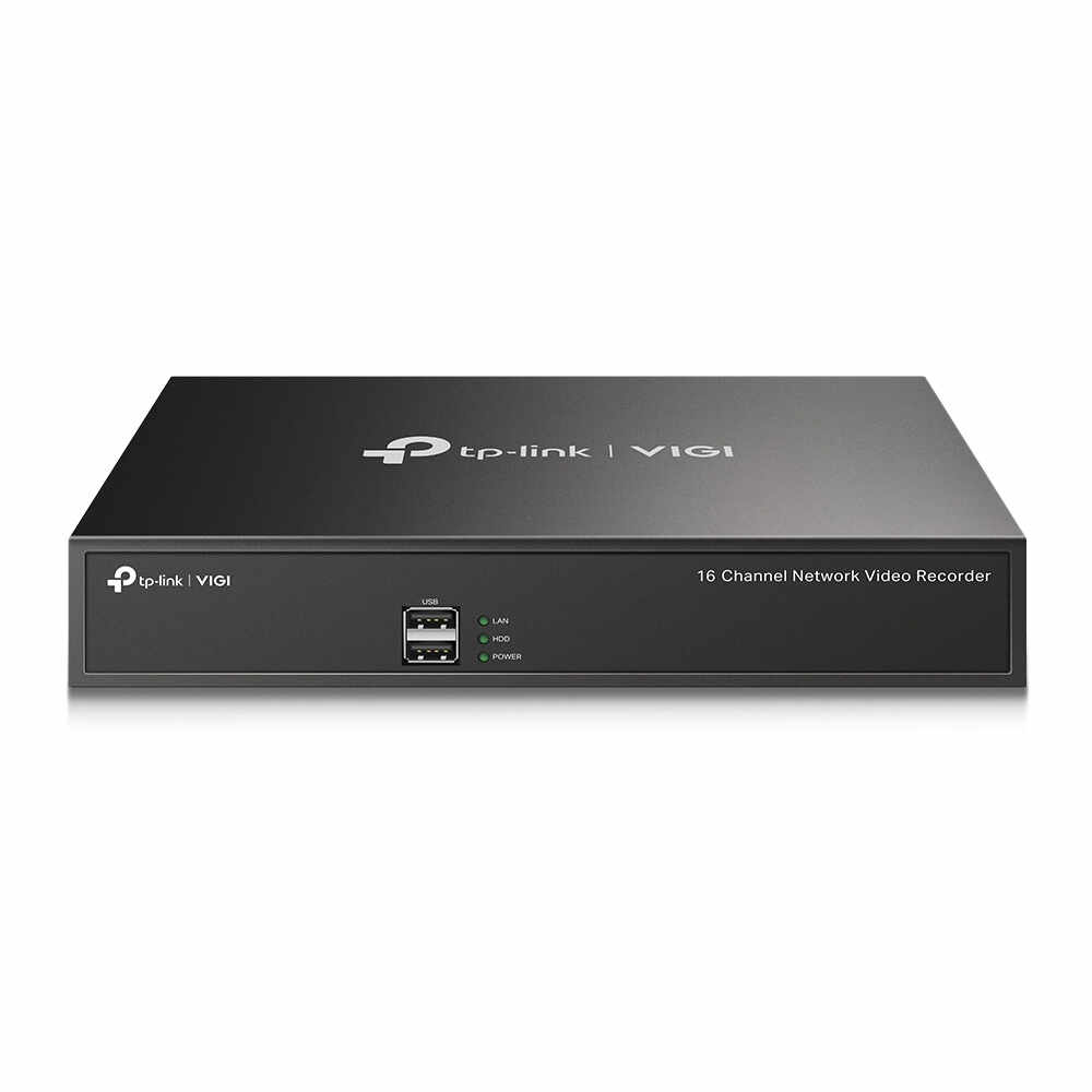 NVR TP-LINK VIGI NVR1016H, 16 canale, 8 MP, 80 Mbps
