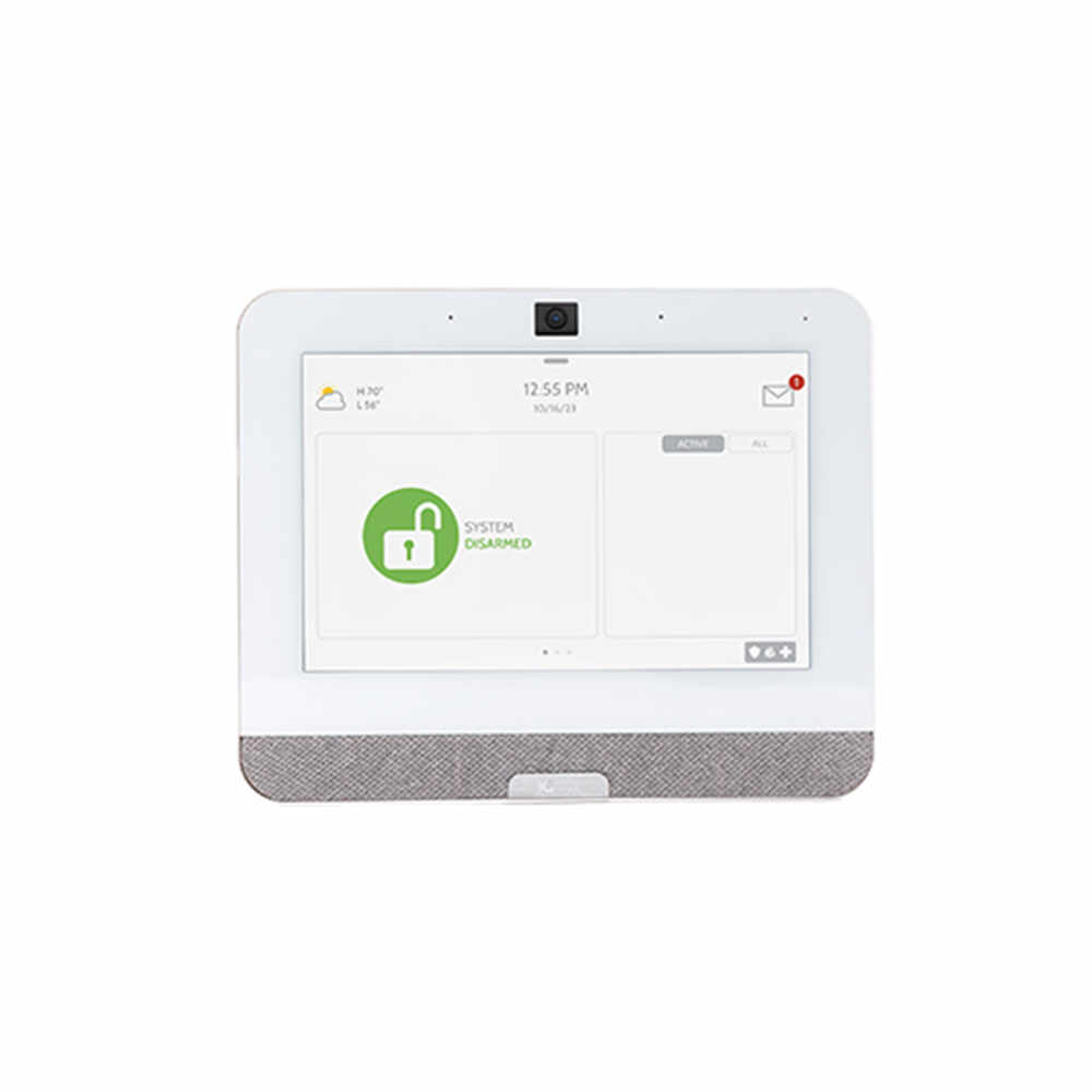 Panou de control smart Wi-Fi cu touch screen Qolsys IQP4015, LCD de 7 inch, 8MP, 242 utilizatori, 137 dispozitive, bluetooth