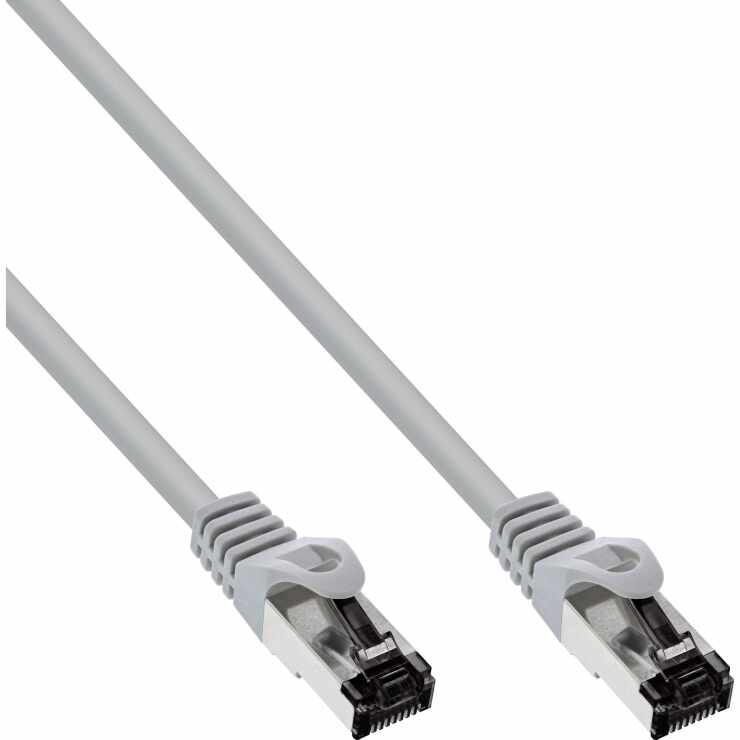 Cablu de retea RJ45 S/FTP PiMF Cat.8.1 LSOH 3m Gri, InLine IL78803