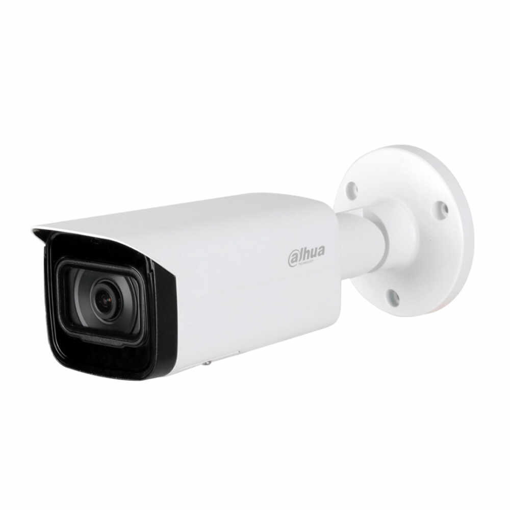 Camera supraveghere exterior IP Dahua IPC-HFW2831T-AS-S2, 4K, IR 80 m, 3.6 mm, slot card, PoE