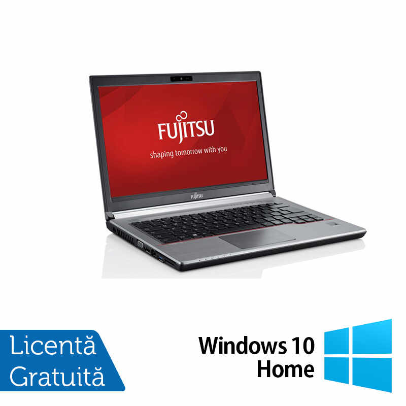 Laptop Refurbished FUJITSU SIEMENS E734, Intel Core i5-4200M 2.50GHz, 8GB DDR3, 1TB HDD, 13.3 Inch, Fara Webcam + Windows 10 Home