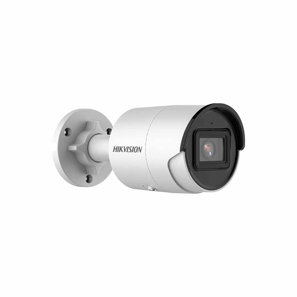 Camera supraveghere de exterior IP Hikvision AcuSense DarkFighter DS-2CD2066G2-I(4MM)(C), 6MP, IR 40 m, 4 mm, slot card, PoE