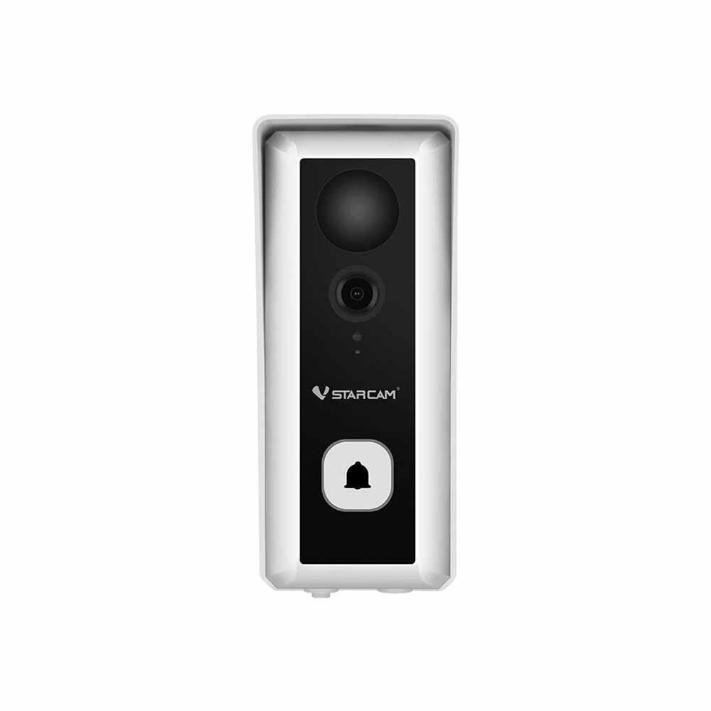 Sonerie video wireless Vstarcam DB6, 2 MP, PIR, 5000 mAh, Night Vision, vizualizare de pe telefon, slot card