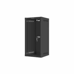 Cabinet Rack 10 inch 12U negru 280X310 Lanberg uşă sticlă