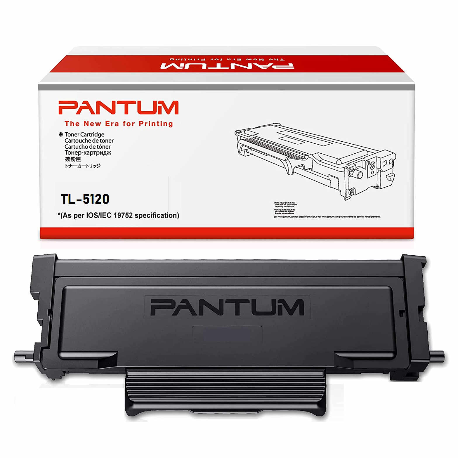 Cartus Toner Nou Pantum TL-5120, capacitate 3000 pagini, compatibil cu modelele BP5100DN, BM5100ADW/FDW