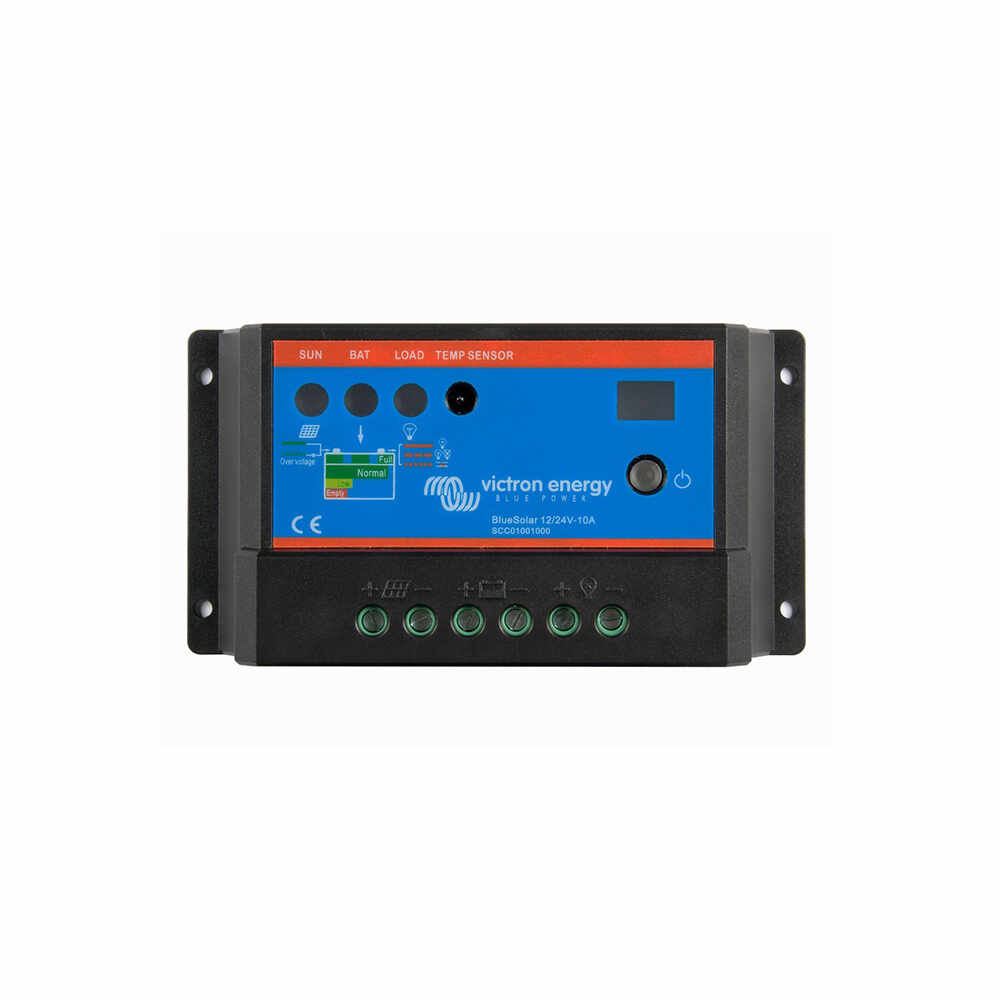 Controler pentru incarcare acumulatori sisteme fotovoltaice PMW-Light Victron BlueSolar SCC010010000, 12/24V, 10A 