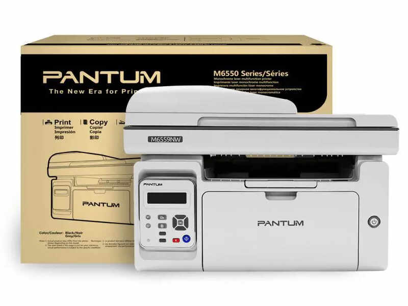 Multifunctionala Noua Laser Monocrom Pantum M6559NW, ADF, A4, 22ppm, 1200 x 1200 dpi, Copiator, Scanner, USB, Retea, Wireless