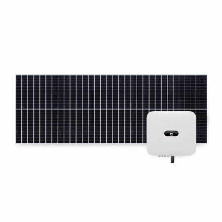 Sistem fotovoltaic 15 kW, invertor Trifazat On Grid WiFi si 33 panouri Canadian Solar, 144 celule, 455 W