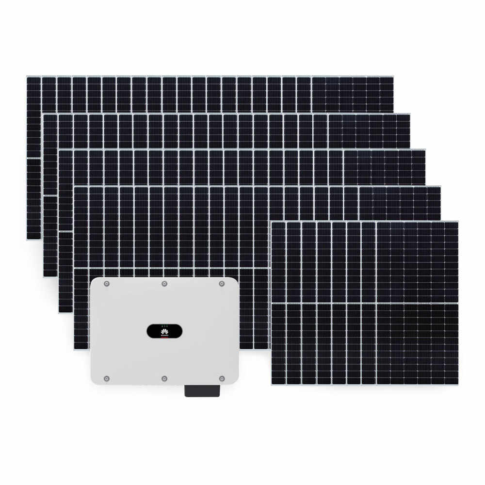 Sistem fotovoltaic 40 kW, invertor Trifazat On Grid si 88 panouri Canadian Solar, 144 celule, 455 W