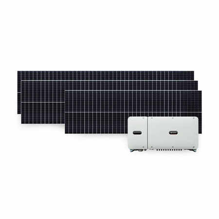 Sistem fotovoltaic 50 kW, invertor trifazat On Grid WiFi si 110 panouri Canadian Solar, 144 celule, 455 W