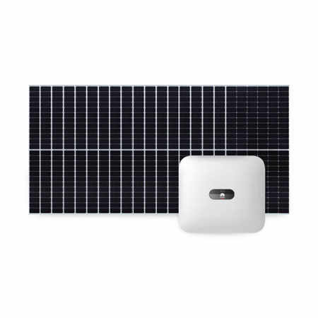 Sistem fotovoltaic 8 kW, invertor trifazat On Grid WiFi si 18 panouri Canadian Solar, 144 celule, 455 W