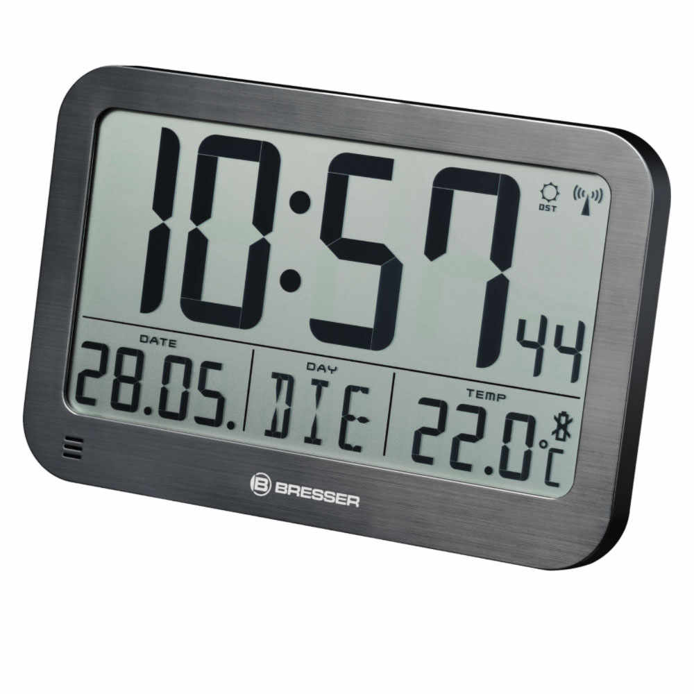 Statie meteo Bresser Jumbo LCD 7001803, termometru, alarma