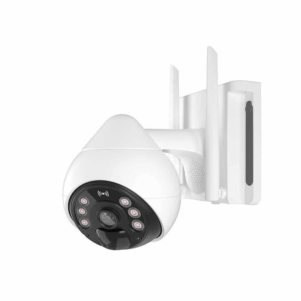 Camera supraveghere Wi-Fi VSTARCAM CB69, 3 MP, 3.6 mm, slot card, microfon si difuzor, detectie miscare, PIR + panou solar