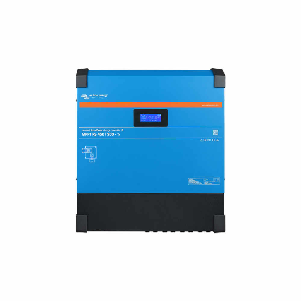 Regulator/controler pentru incarcare acumulatori sisteme fotovoltaice MPPT Victron SmartSolar SCC145120410, 5.8 kV, 48v, 200 A, bluetooth, conector TR