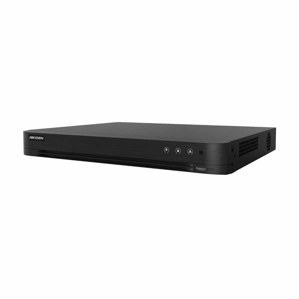 DVR Hikvision IDS-7232HQHI-M2-S, 32 canale, 4 MP, functii smart, audio prin coaxial