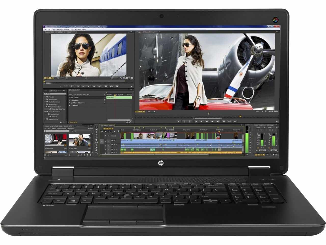 Laptop Second Hand HP Zbook 17 G2, Intel Core i7-4710MQ 2.50GHz, 16GB DDR3, 512GB SSD, NVIDIA Quadro K3100M, DVD-RW, 17.3 Inch Full HD, Webcam, Grad A-